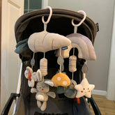 🐘 Snuggle, Shake & Smile! Hanging Plush Animal Rattles for Baby’s First Year 🍼💕 - ThiGui